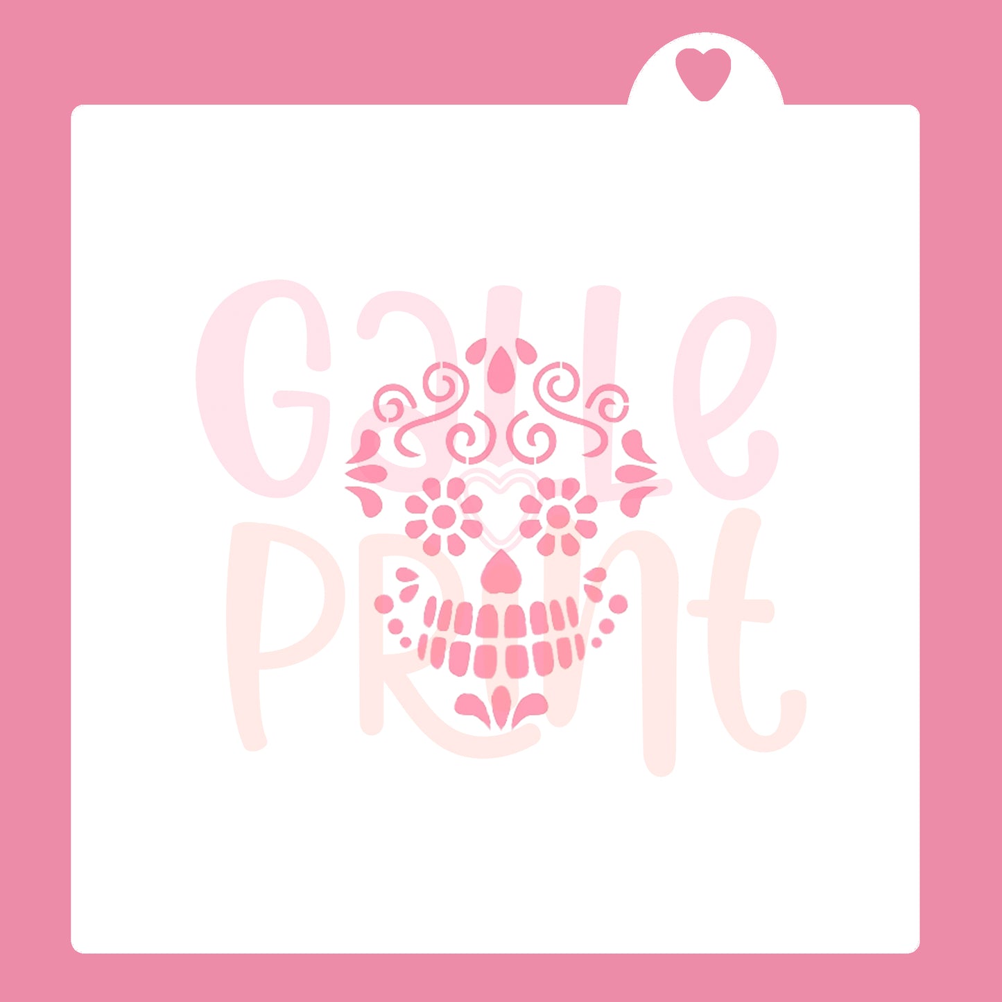 STENCIL - CALAVERITA 04