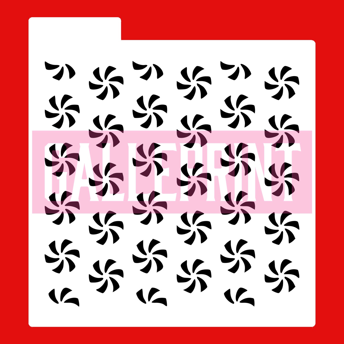 STENCIL - PEPPERMINT