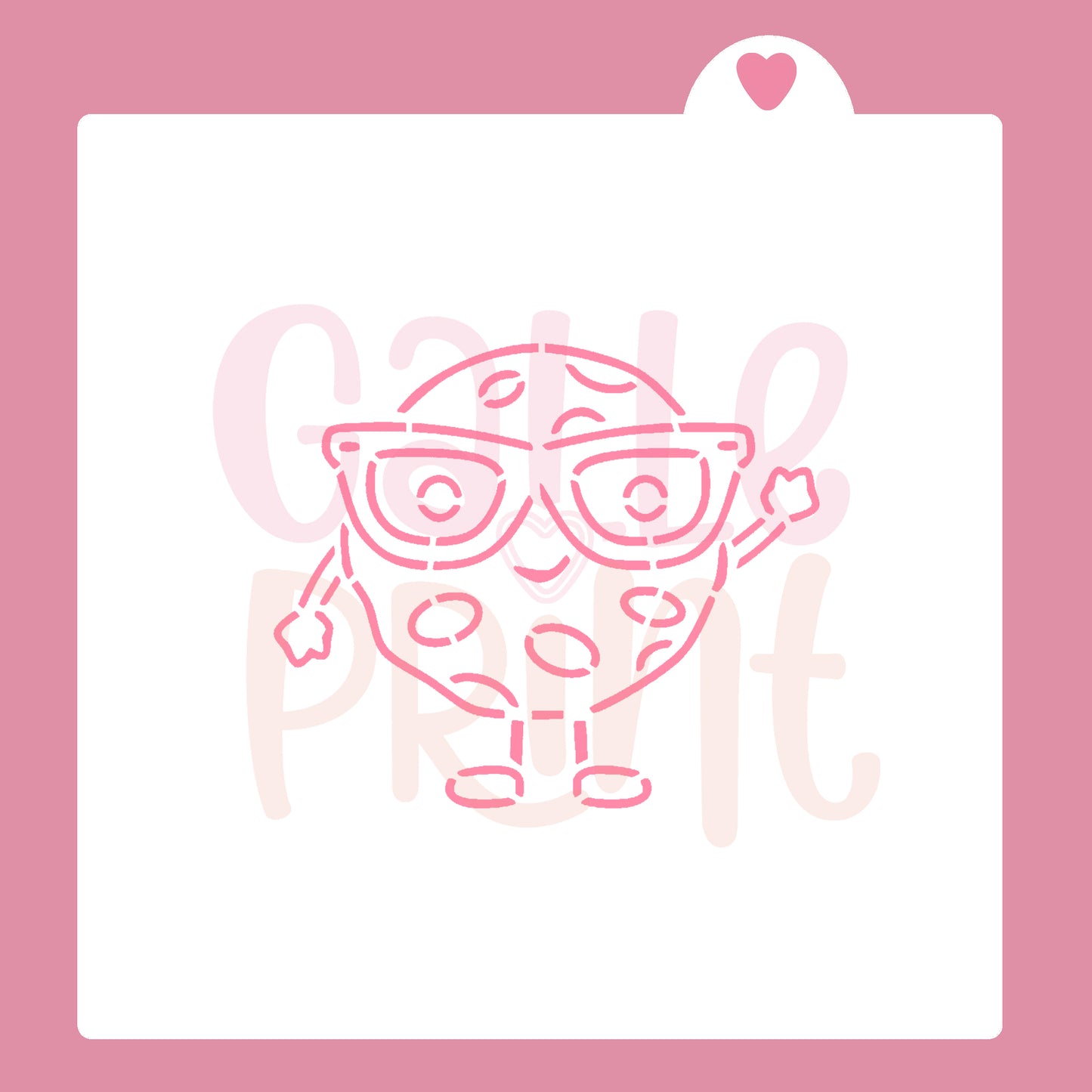 STENCIL - GALLETA NERD PYO
