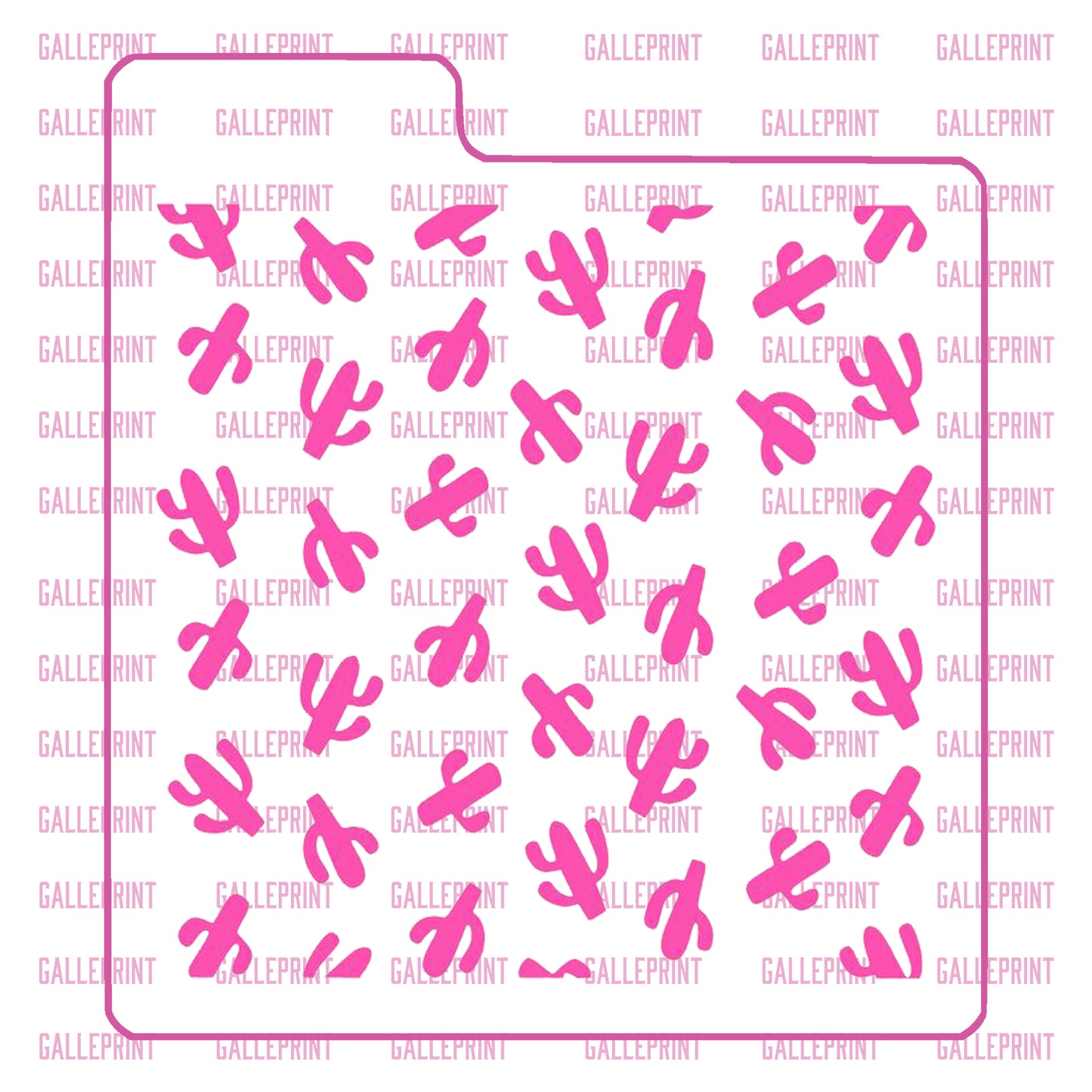 STENCIL- CACTUS