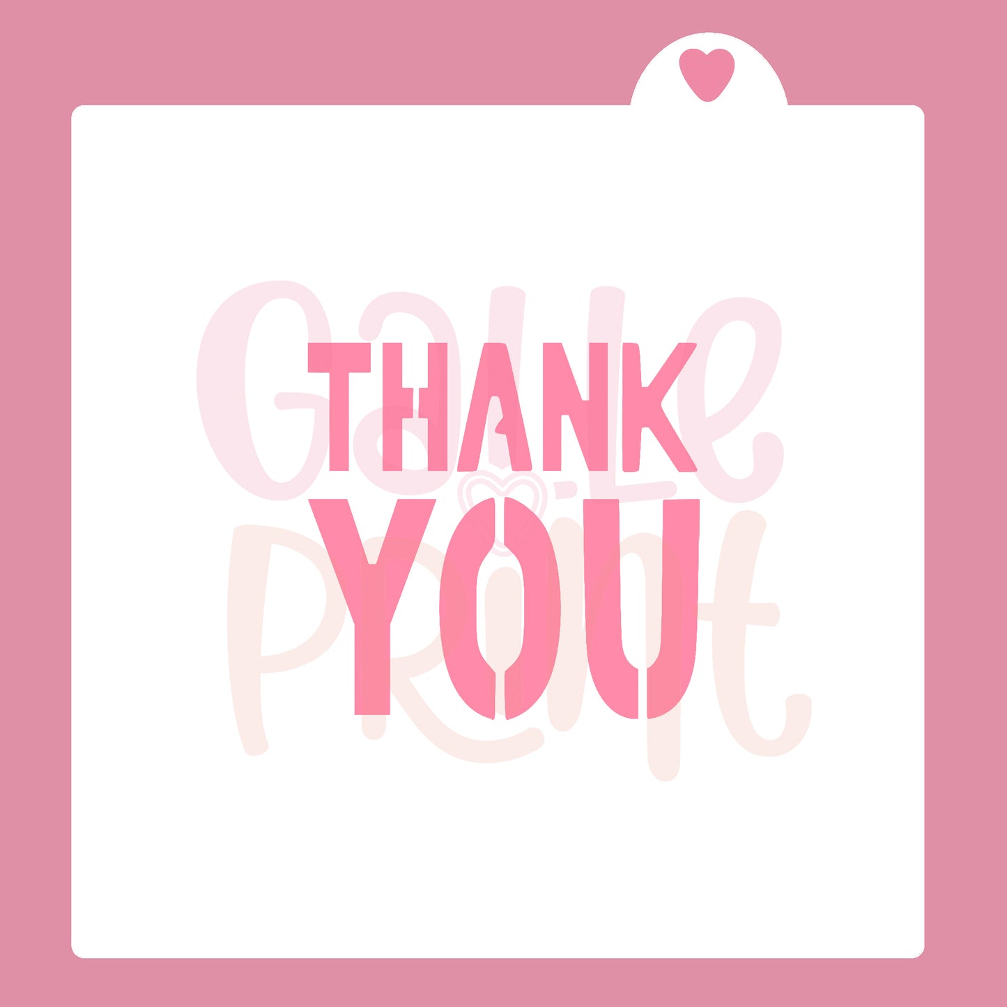 STENCIL - THANK YOU 2