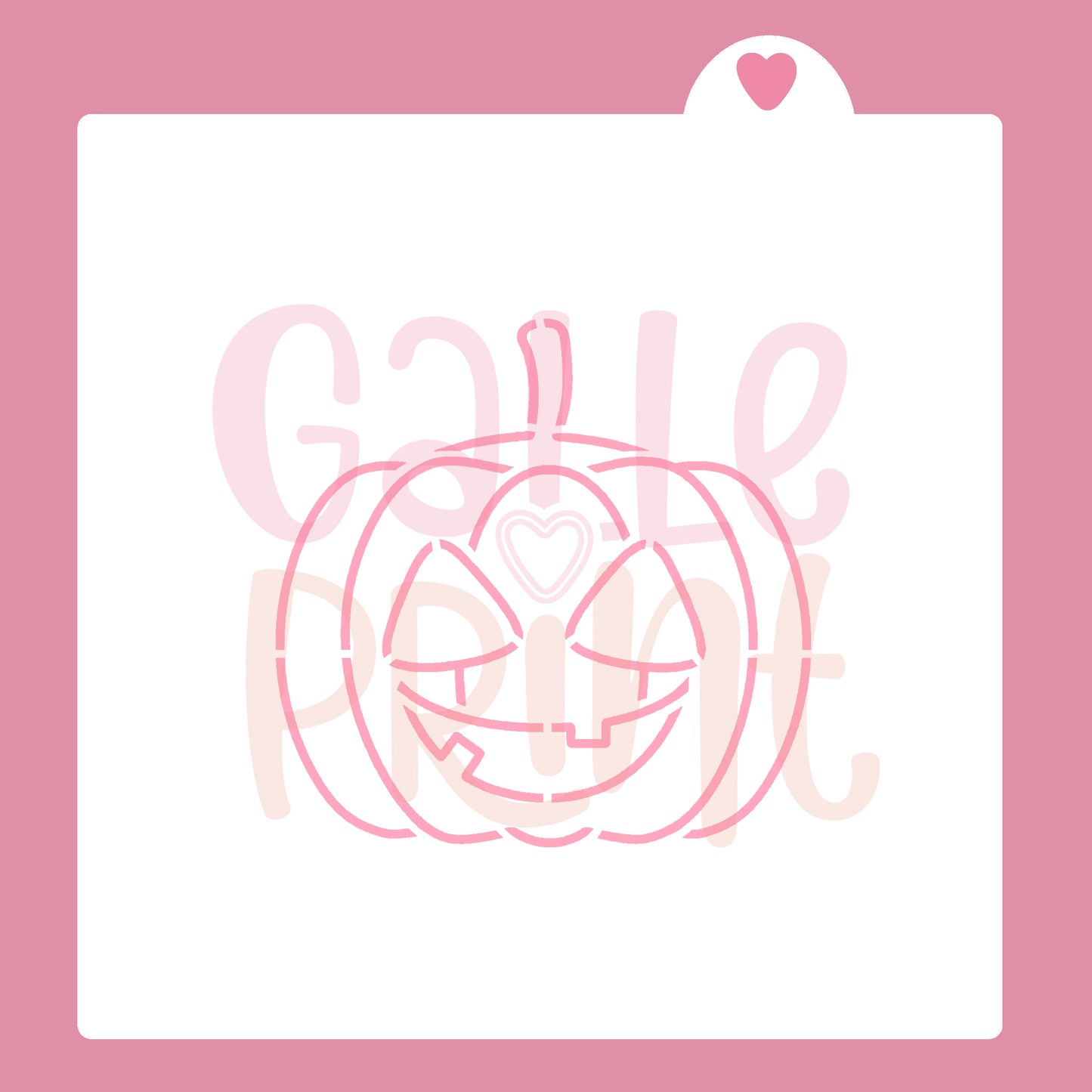 STENCIL - CALABAZA DE HALLOWEEN