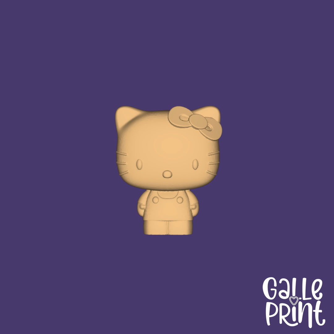 MUÑECO PARA ROSCA - HELLO KITTY (10 PIEZAS)
