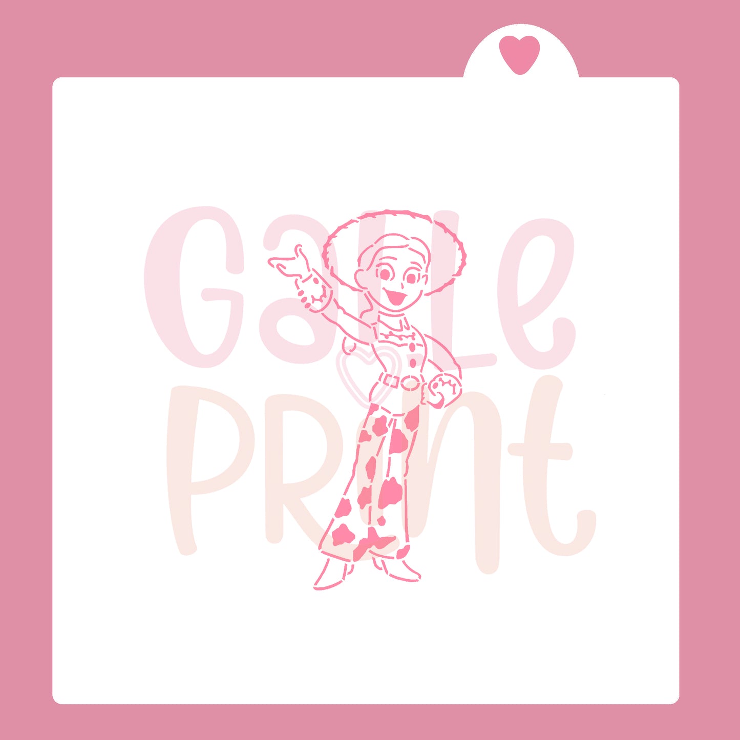 STENCIL - JESSIE CUERPO COMPLETO