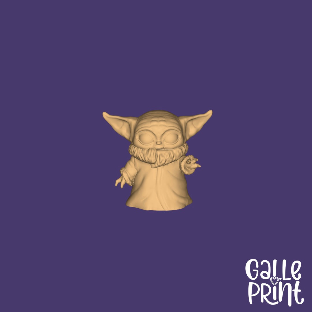 MUÑECO PARA ROSCA - BABY YODA (10 PIEZAS)