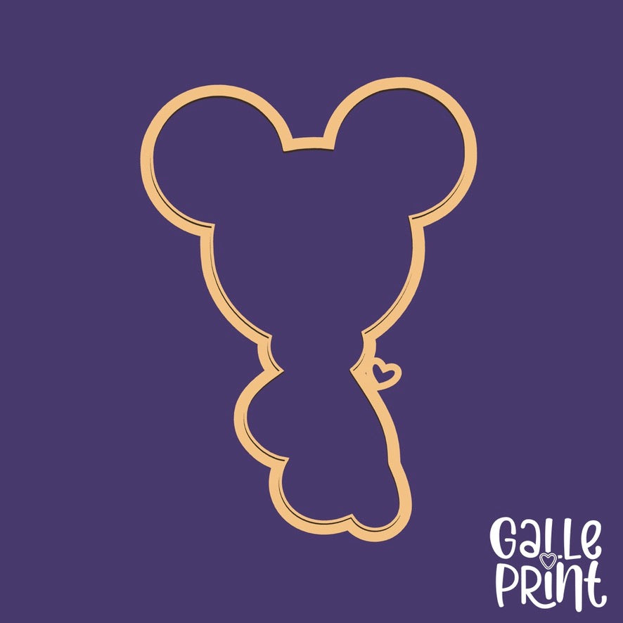 CORTADOR - GLOBO DE MICKEY MOUSE