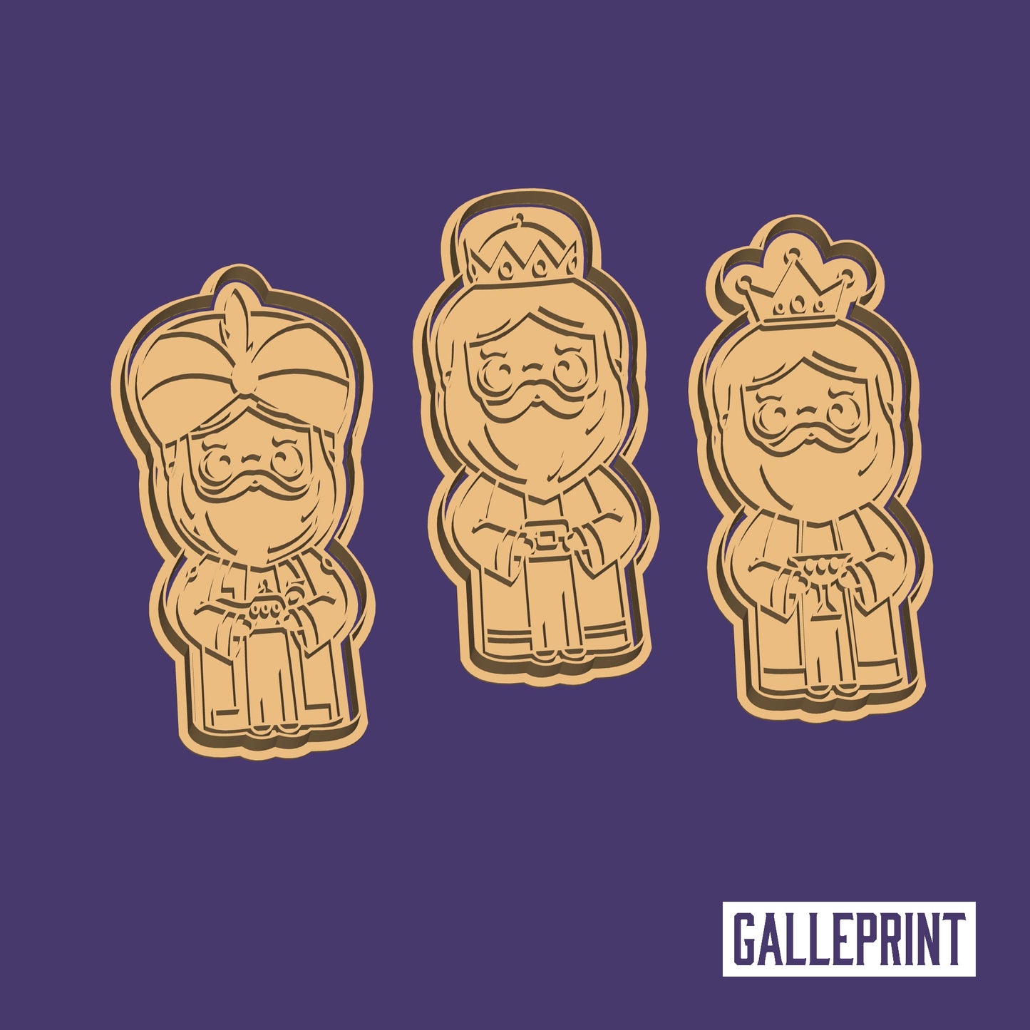 SET DE CORTADORES Y MARCADORES - REYES MAGOS 02