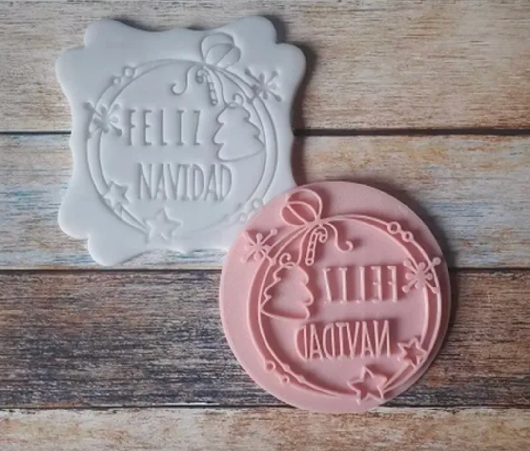 SELLO - FELIZ NAVIDAD (ADORNOS)