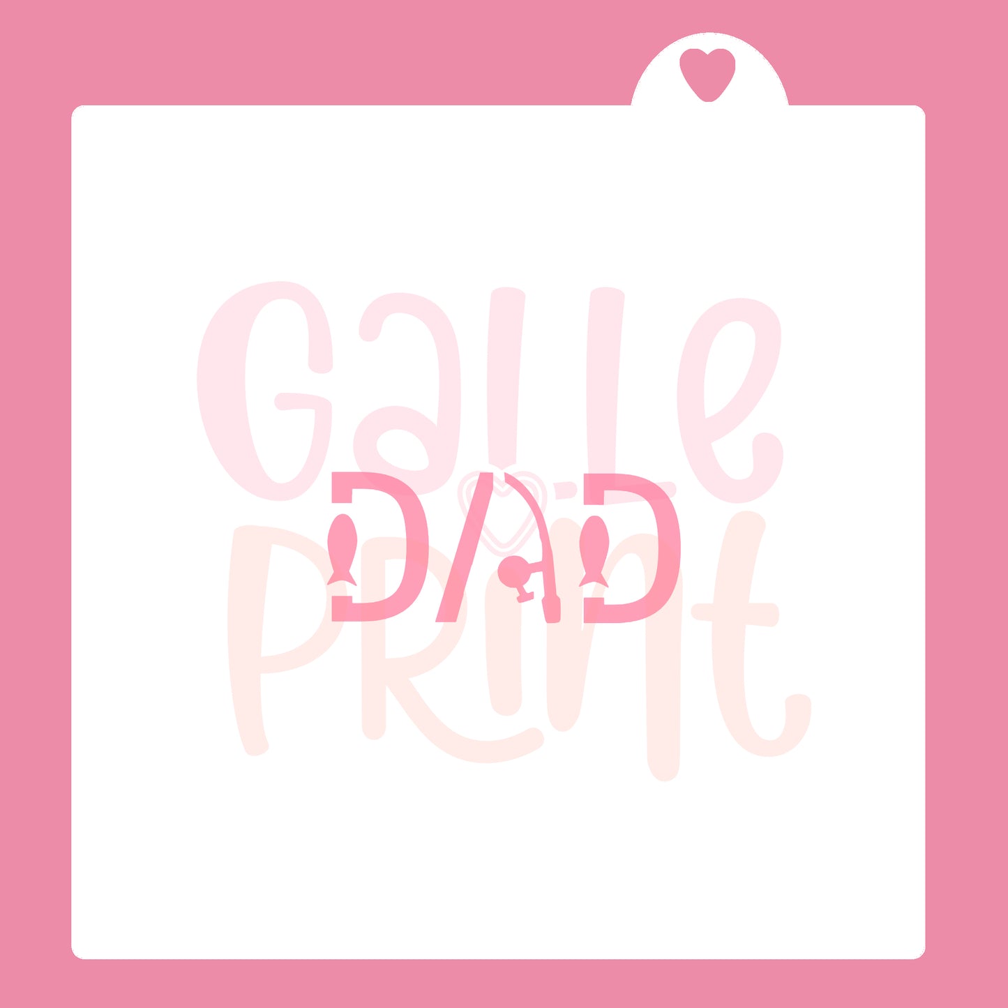 STENCIL - DAD (PESCADOR)