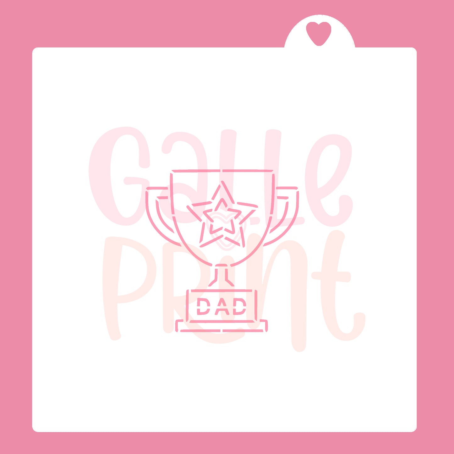STENCIL - TROFEO DAD