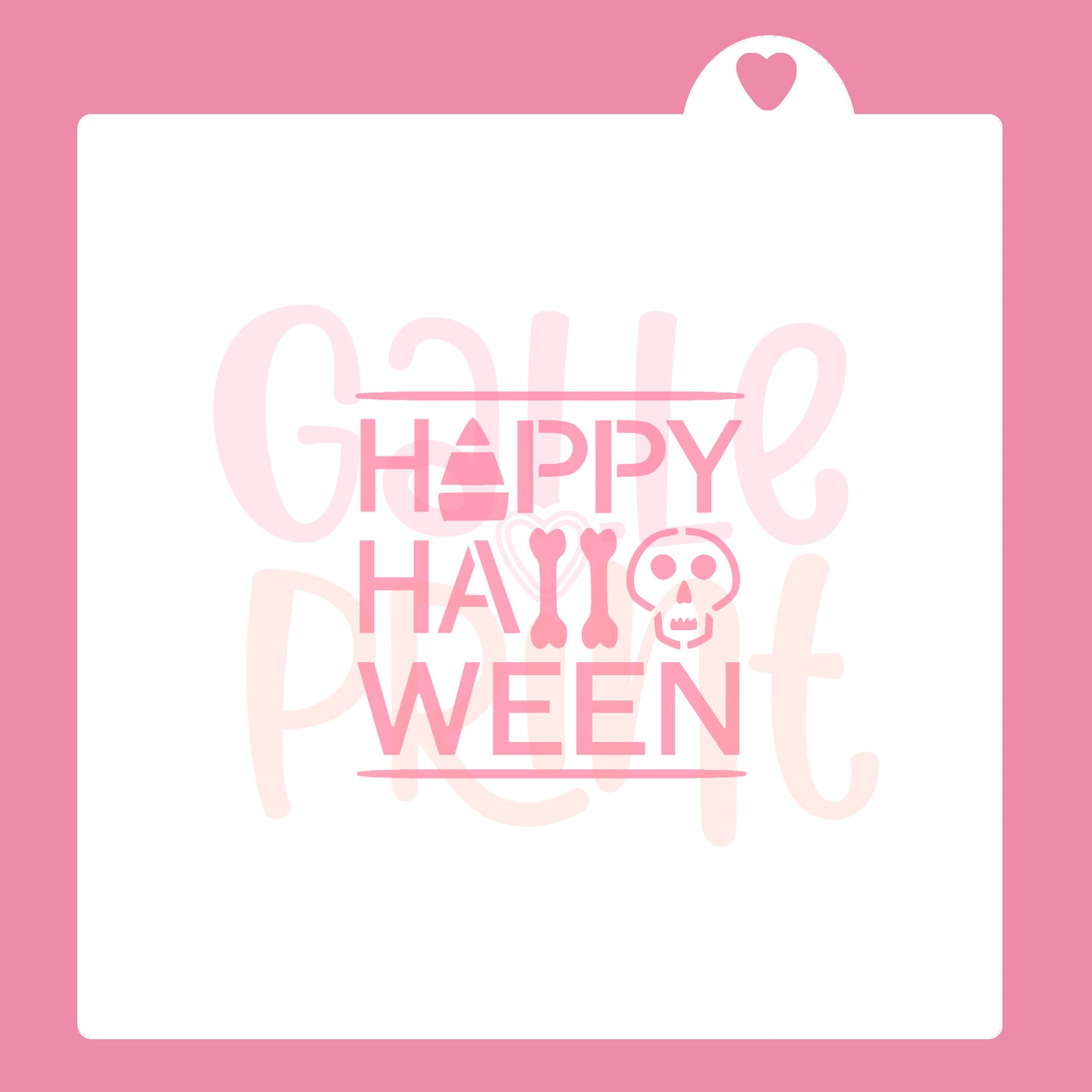 STENCIL - HAPPY HALLOWEEN