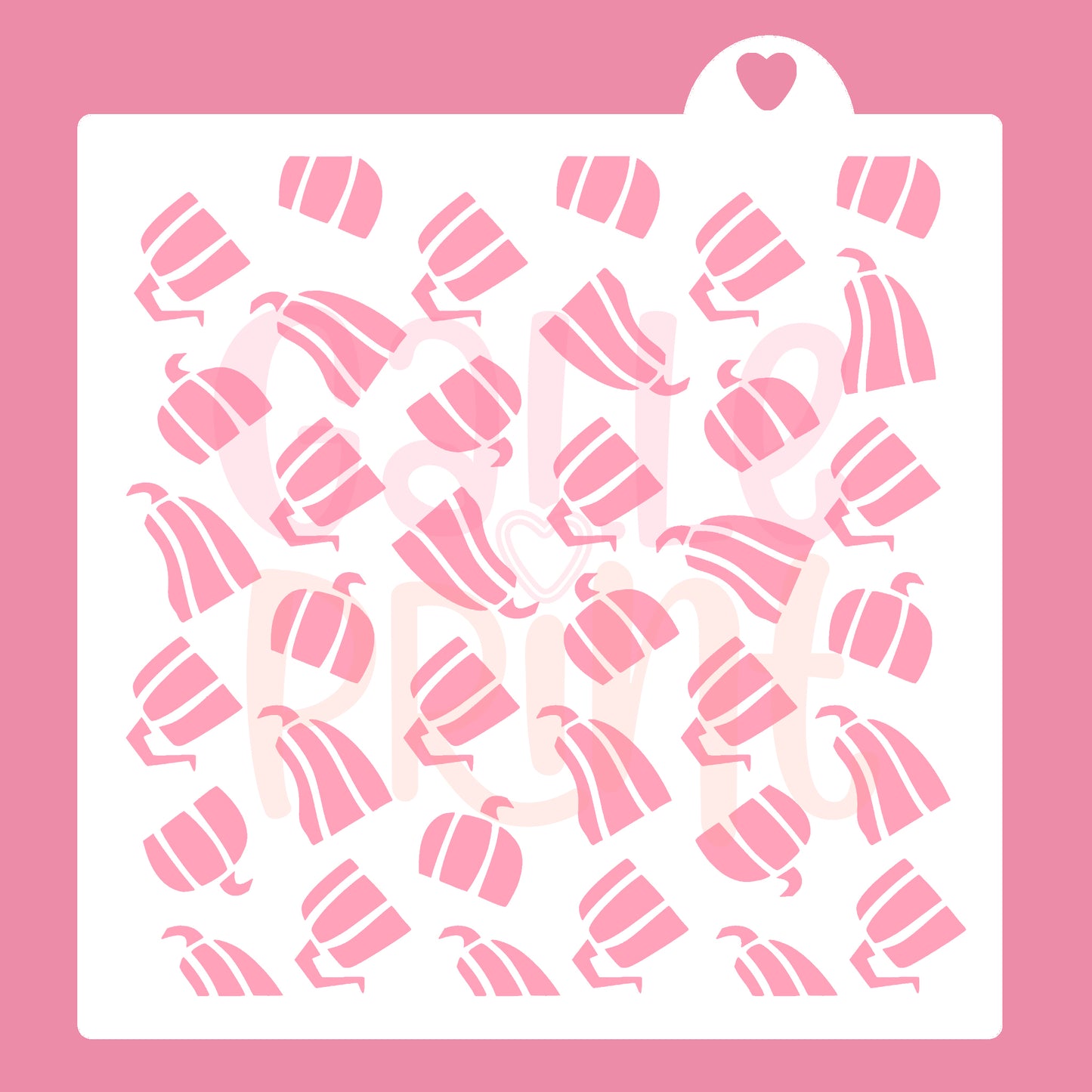 STENCIL - PATRÓN CALABAZAS 02