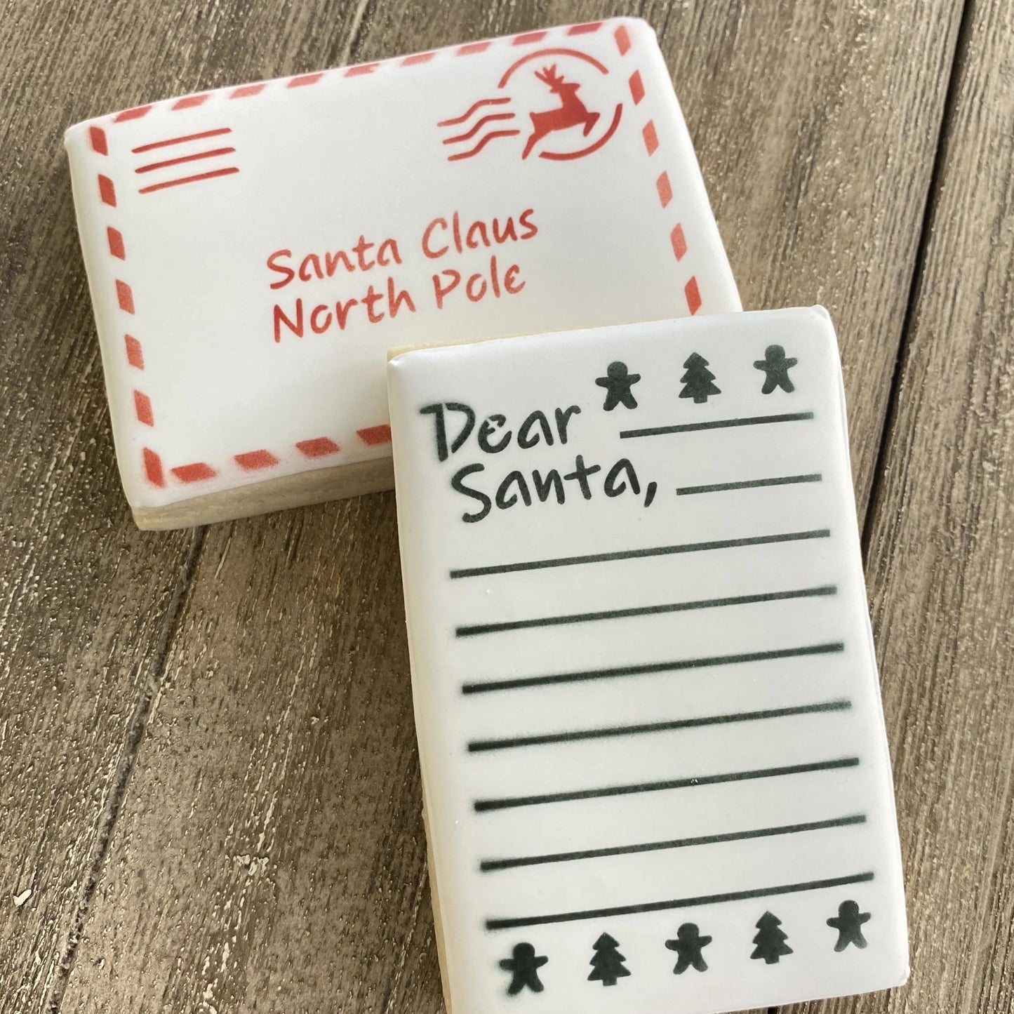 STENCIL - CARTA DE SANTA CLAUS
