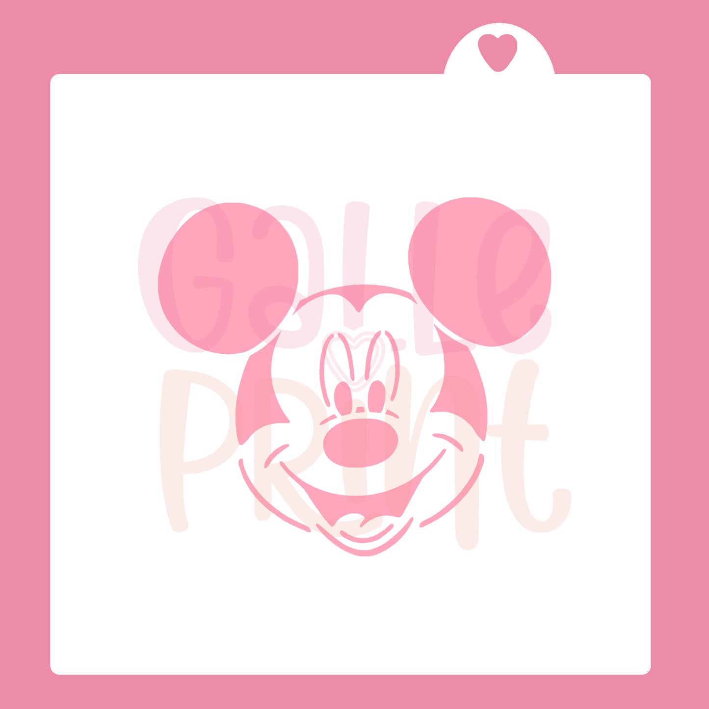 STENCIL - MICKEY MOUSE