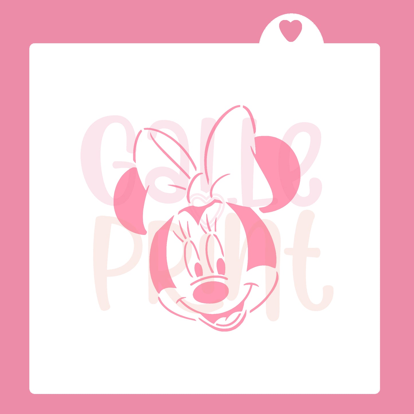 STENCIL - MINNIE MOUSE