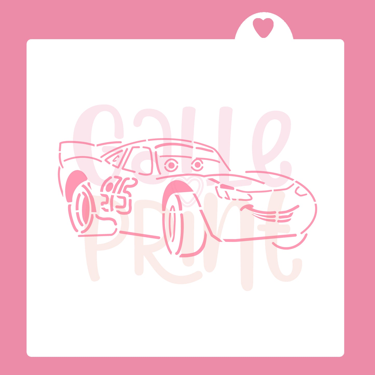 STENCIL - RAYO MCQUEEN