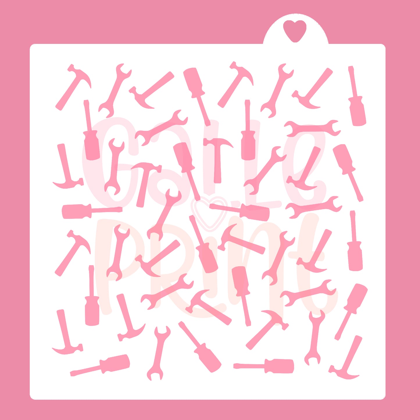 STENCIL - PATRON HERRAMIENTAS