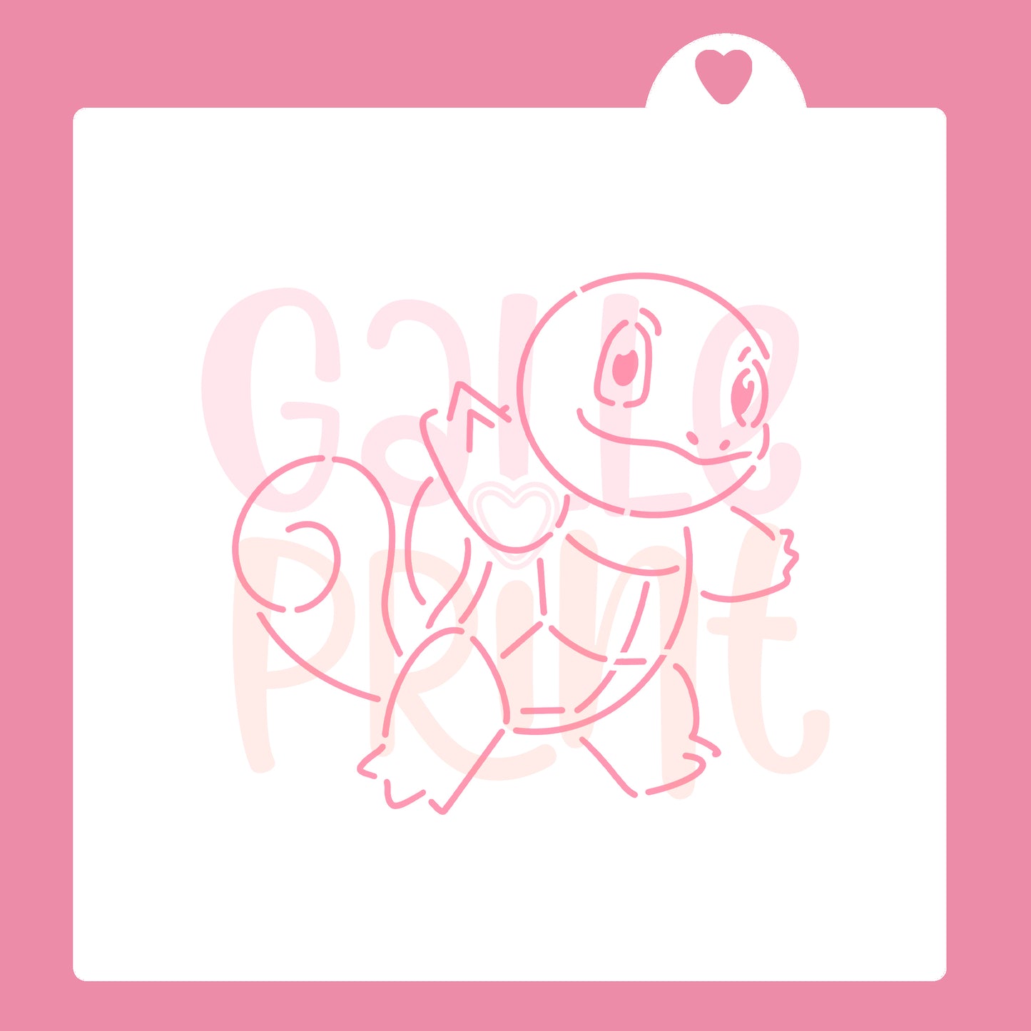 STENCIL - SQUIRTLE