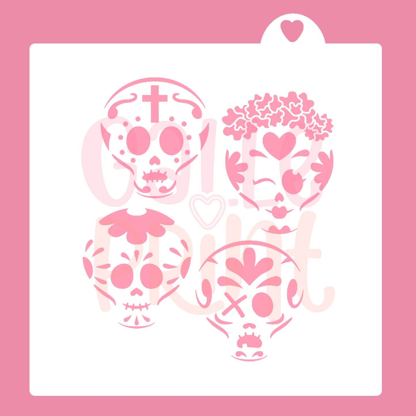 STENCIL - CALAVERITAS MINI