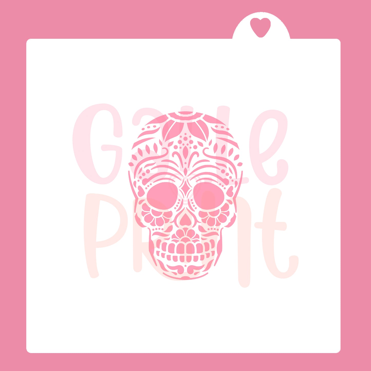 STENCIL - CALAVERA 04