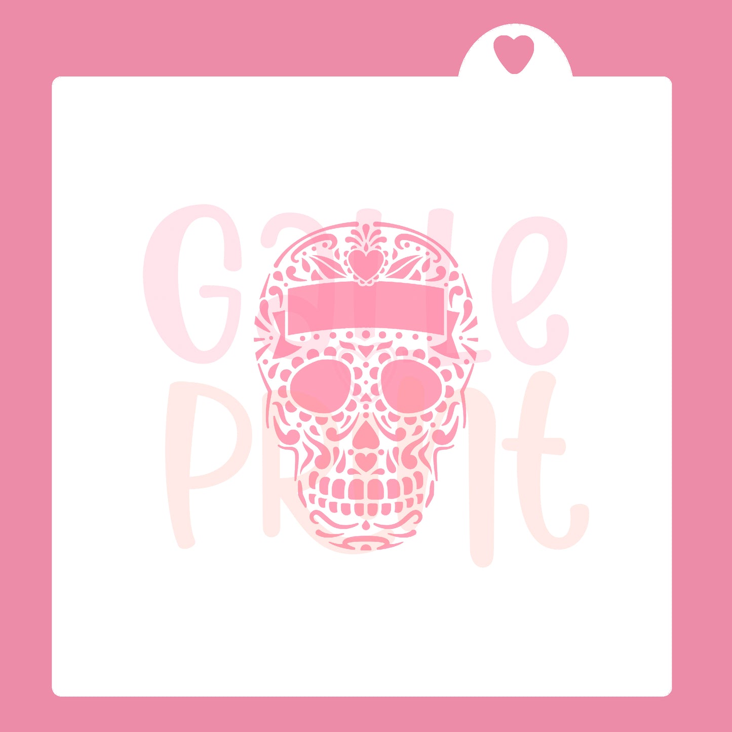 STENCIL - CALAVERA 05