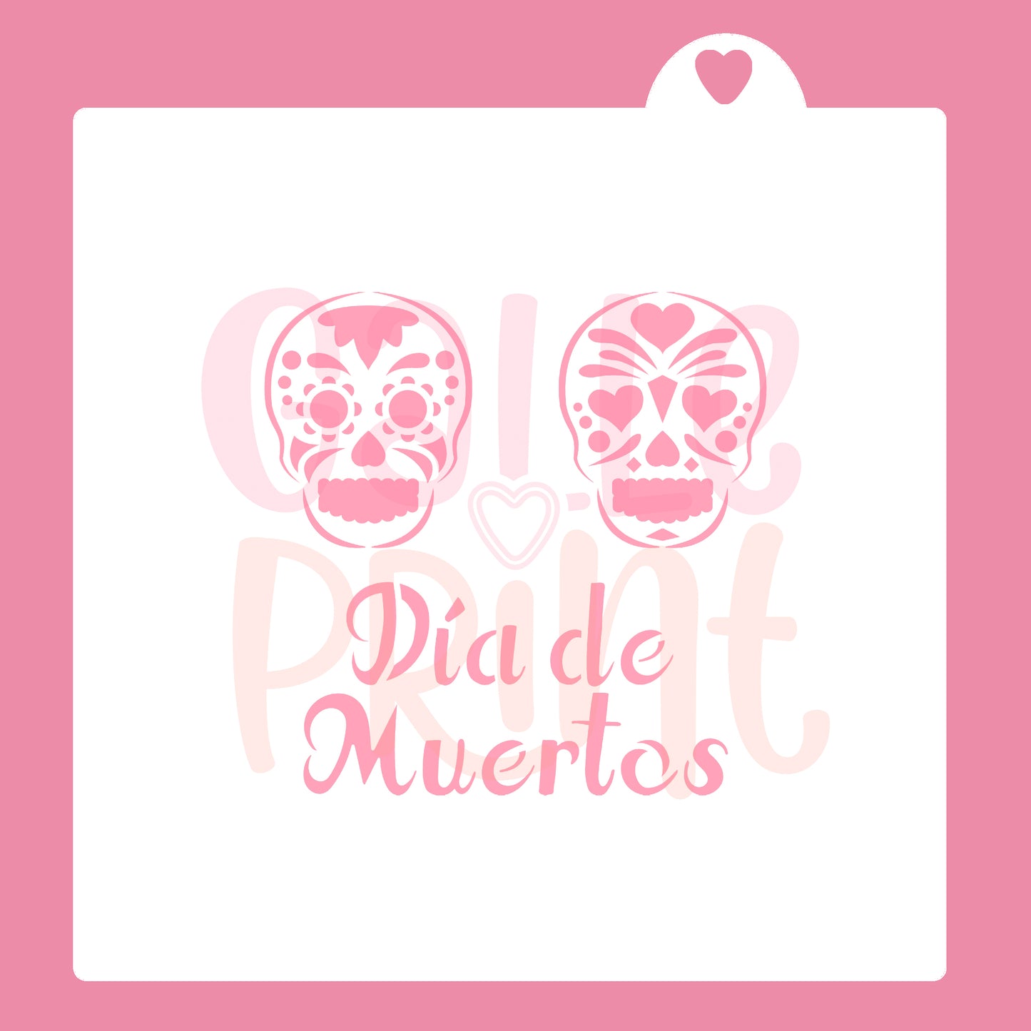 STENCIL - DIA DE MUERTOS