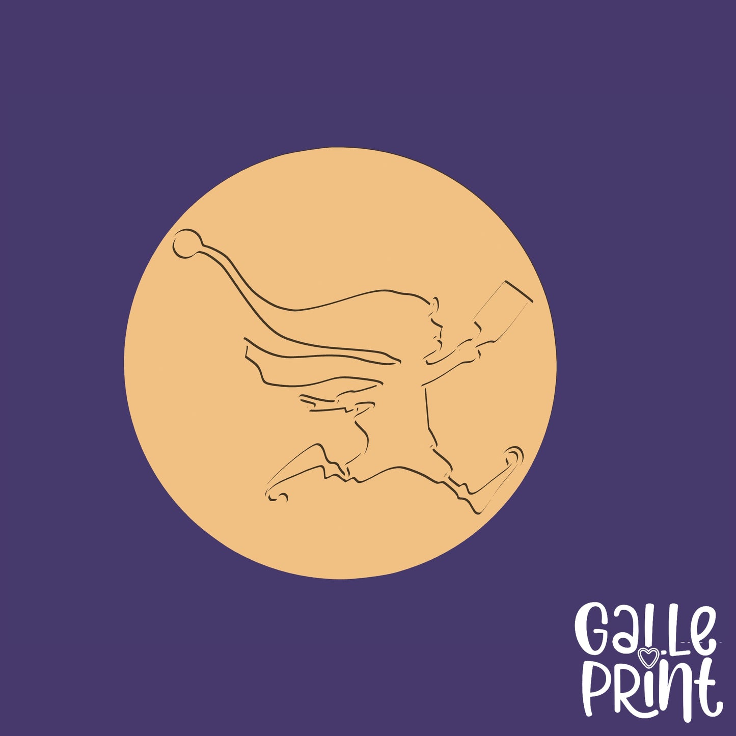 SELLO - DUENDE CORRIENDO