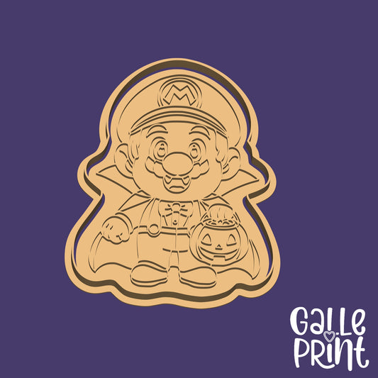 CORTADOR Y MARCADOR - MARIO BROS VAMPIRO