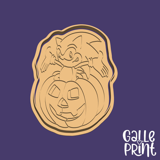 CORTADOR Y MARCADOR - SONIC EN CALABAZA