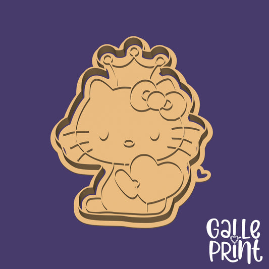 CORTADOR Y MARCADOR - HELLO KITTY CORONA