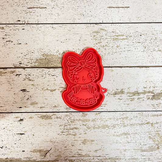 CORTADOR Y MARCADOR - MUÑECA TIPICA MEXICANA