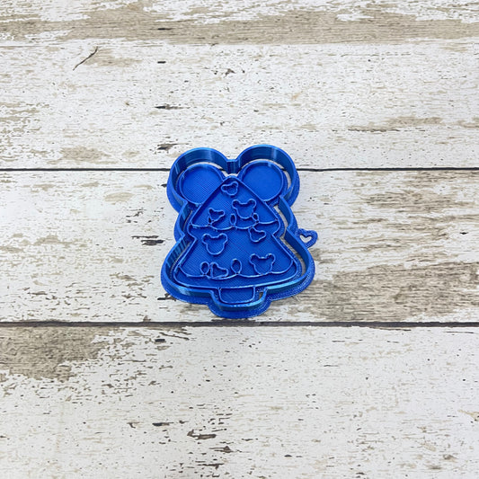 CORTADOR Y MARCADOR - PINO DE NAVIDAD MICKEY