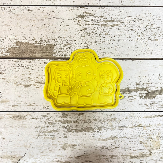 CORTADOR Y MARCADOR - GUERRERAS COMIENDO SOPA