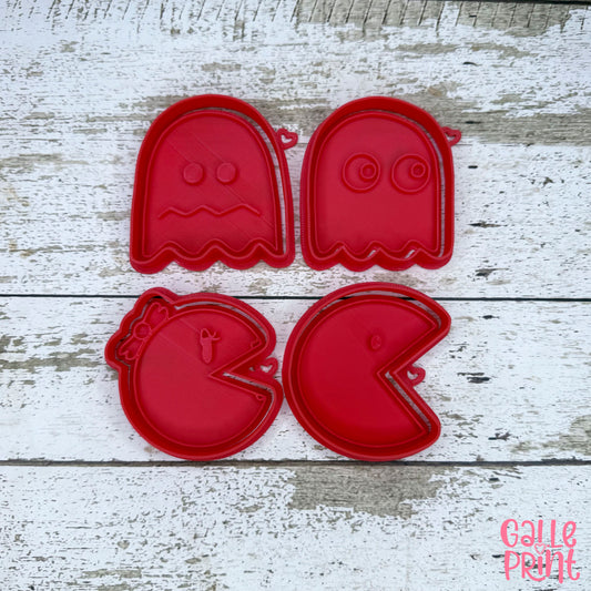 SET DE CORTADORES Y MARCADORES - PACMAN