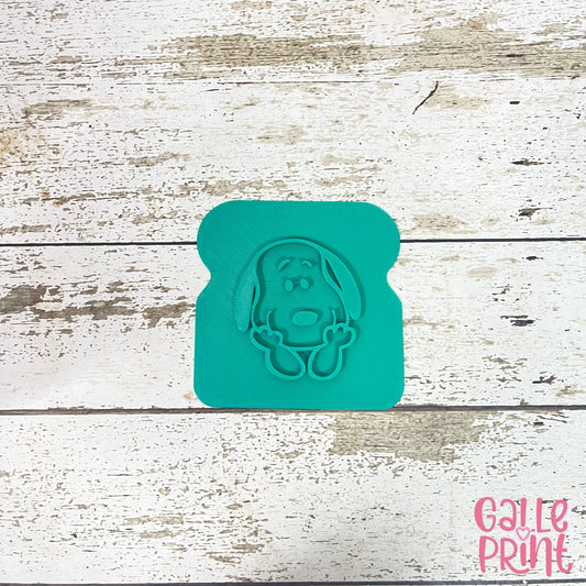 SELLO PARA PAN - SNOOPY