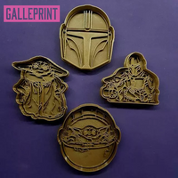 SET DE CORTADORES Y MARCADORES - MANDALORIAN