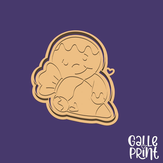 CORTADOR Y MARCADOR - GALLETA CON MANGA PASTELERA