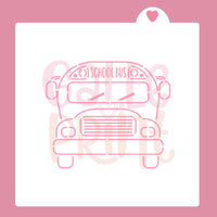 STENCIL - AUTOBÚS ESCOLAR