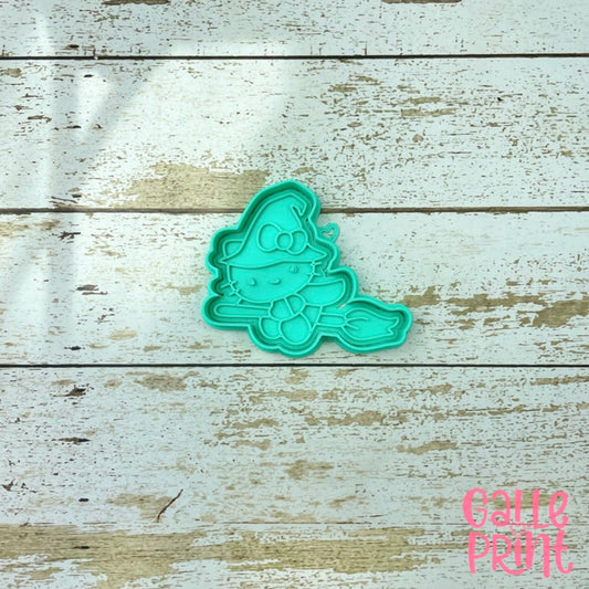 CORTADOR Y MARCADOR - HELLO KITTY BRUJITA