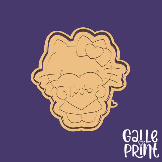 CORTADOR Y MARCADOR - HELLO KITTY LOVE