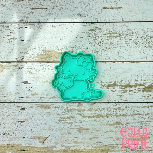 CORTADOR Y MARCADOR - HELLO KITTY CON CABEZA DE FRANKI