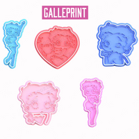 SET DE CORTADORES Y MARCADORES - BETTY BOOP