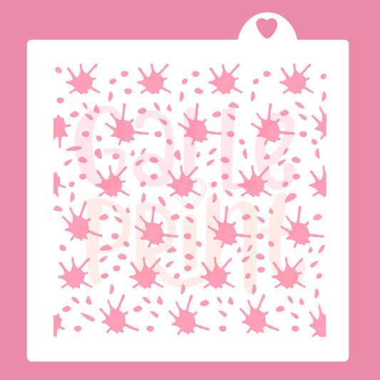 STENCIL - MANCHAS DE SANGRE