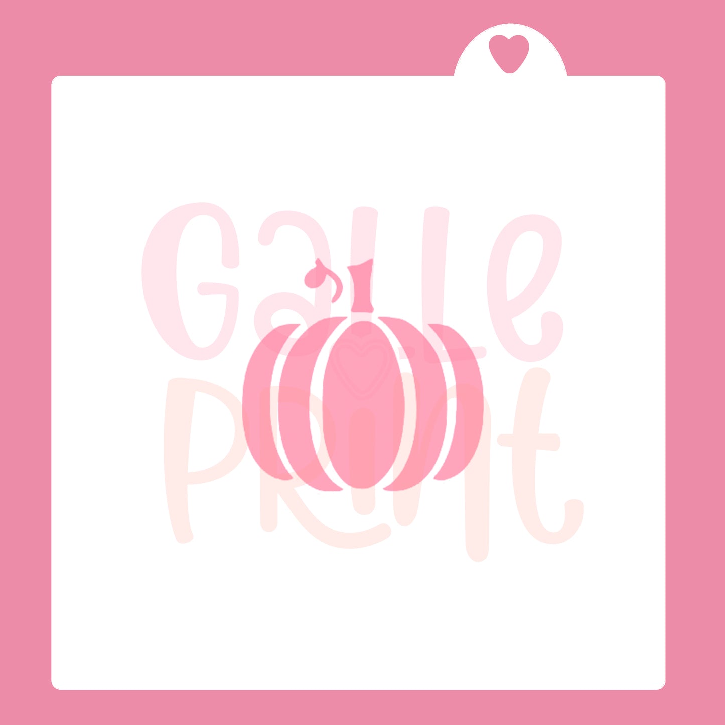 STENCIL - CALABAZA