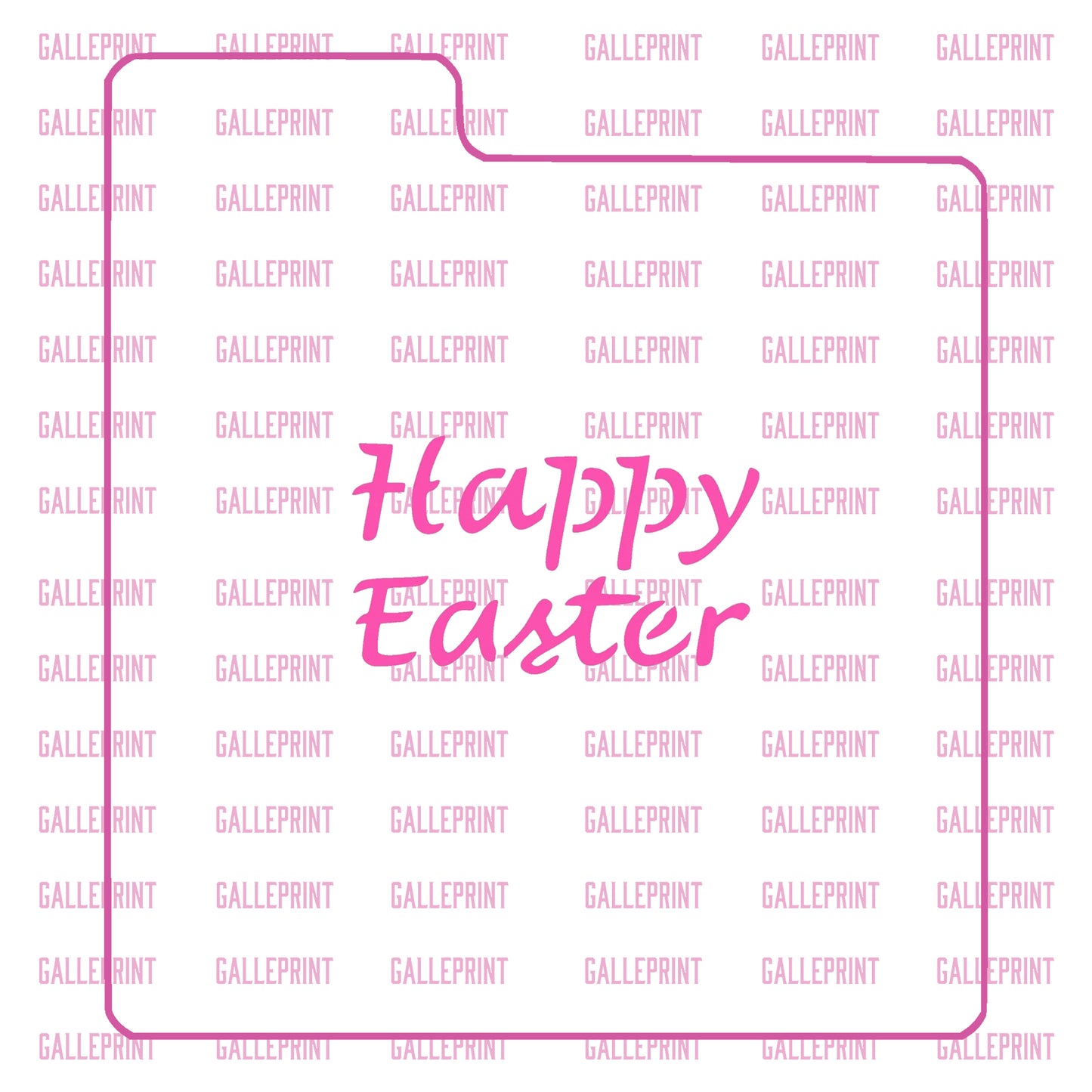 STENCIL - HAPPY EASTER