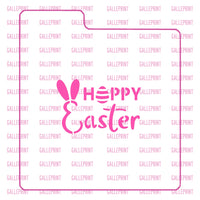 STENCIL - HAPPY EASTER 2