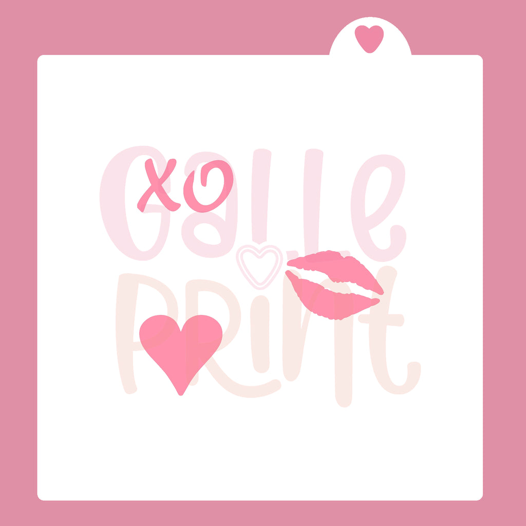 STENCIL XO (EMOJIS) Galleprint